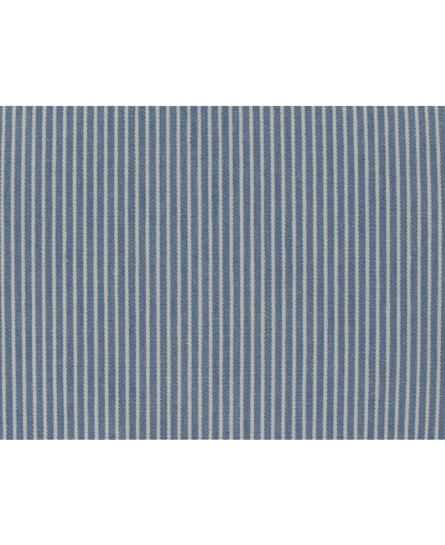 Yarn Dyed Stripe Denim, Light Blue