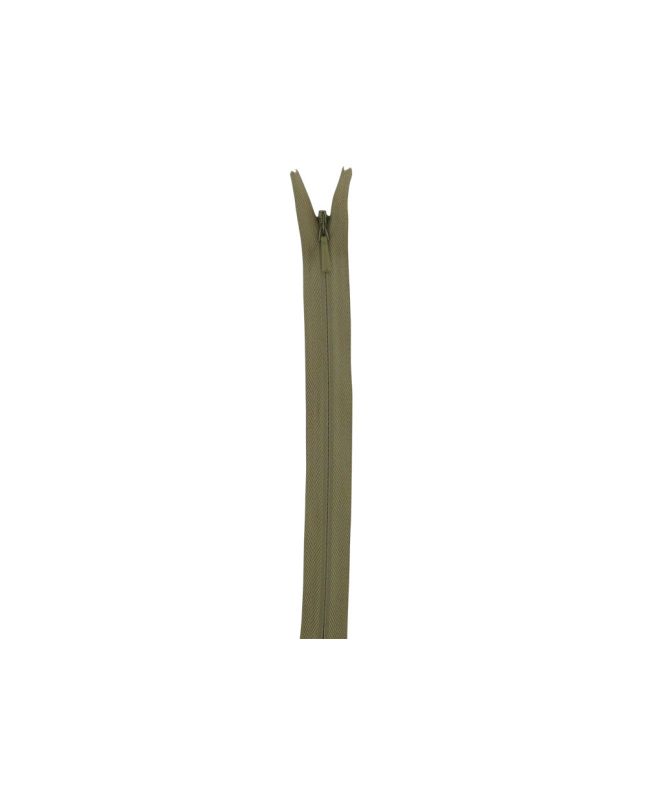 YKK Concealed Invisible Close End Dress Zip, 8 Inch, Sandalwood