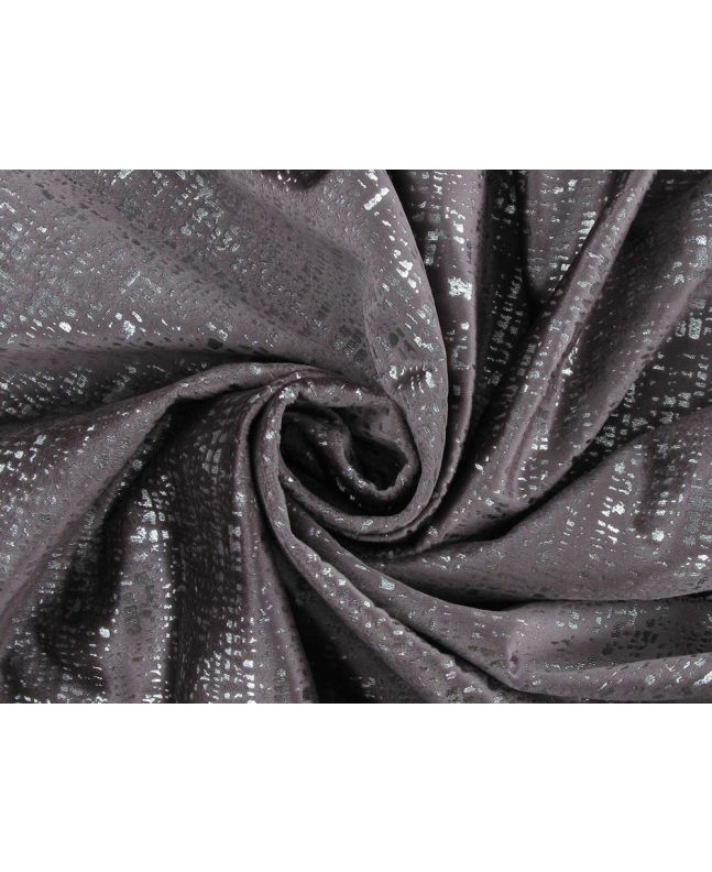 Zinc Luxe Foil Velvet, Mauve