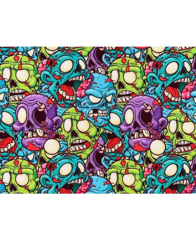 Zombieland Fright Cotton Print