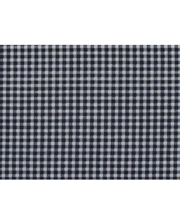 1/8 Inch Printed Polycotton Gingham, Navy