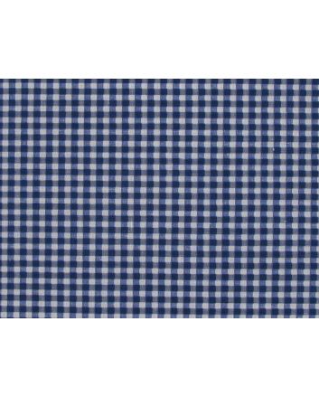 1/8 Inch Printed Polycotton Gingham, Royal