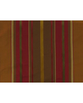 Multi Stripe Silk Taffetta Satin Jacquard, Crimson