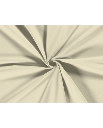 200 Thread Count Polycotton Percale Sheeting, Cream