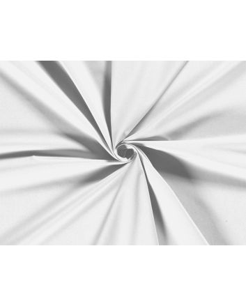 200 Thread Count Polycotton Percale Sheeting, White