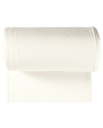 Tubular 2x2 Rib Cuffing, Ivory
