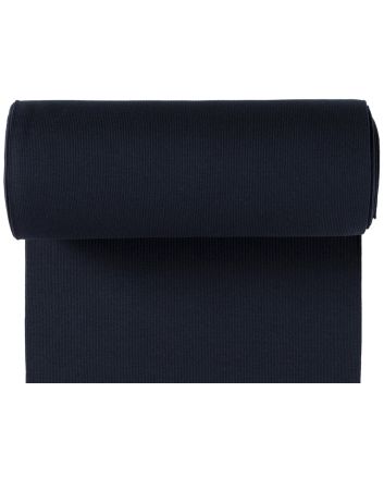 Tubular 2x2 Rib Cuffing, Navy
