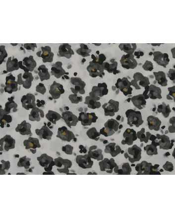 Abstract Flora Tencel Lawn, Grey