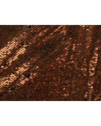 All over Hologram Sequin, Copper, Roll End, 1.7m