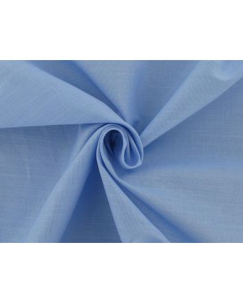 Amira Stretch Cotton Linen Blend, Sky