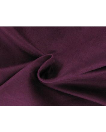 Arabella 150 gsm Faux Suede, Aubergine
