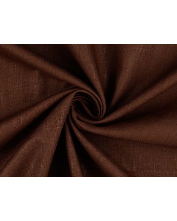Ava Pure Washed Linen, Chestnut
