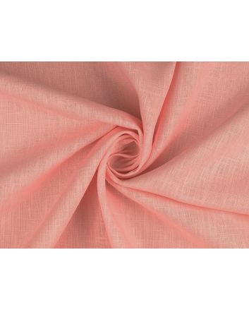 Ava Pure Washed Linen, Dusky Pink