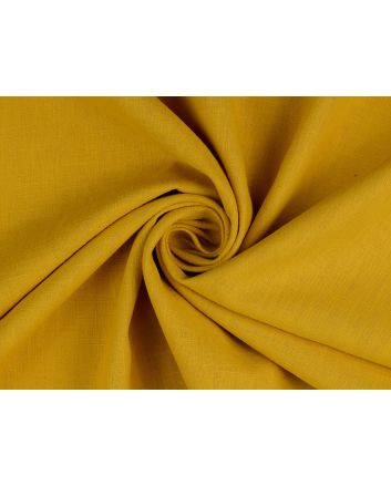 Ava Pure Washed Linen, Ochre