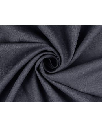 Ava Pure Washed Linen, Prussian Blue