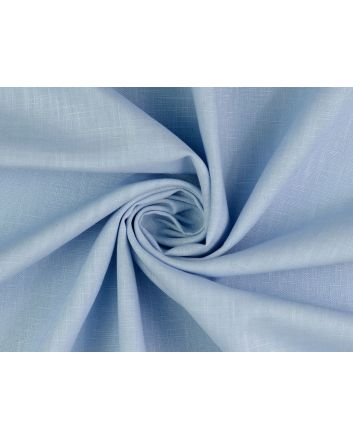 Ava Pure Washed Linen, Sky Blue