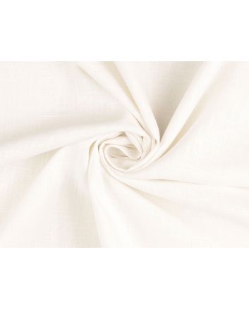 Ava Pure Washed Linen, White