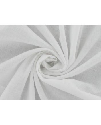 Bamboo Linen Blend, White