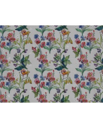 Bouquet Elegance Printed Embroidered Anglaise