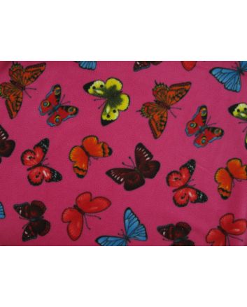 Butterfly Flutterby Polar Fleece