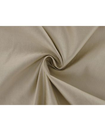 Carnaby Silk Look Curtain Fabric, Antique