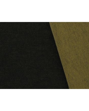 Caspian Premium Cotton 11oz Denim, Black Gold