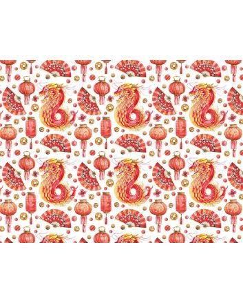 Chinese New Year Cotton Print