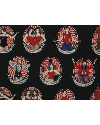 Circus Roster Printed Cotton
