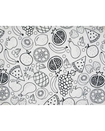 Colour in Cotton Print, Fruit