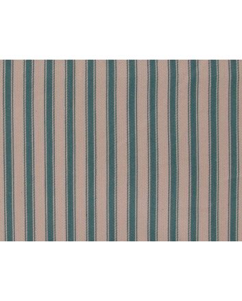 Cotton Canvas Ticking Stripes, Baltic
