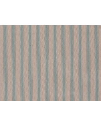 Cotton Canvas Ticking Stripes, Duck Egg