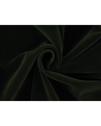 Cotton Pile Velvet 310 gsm, Moss