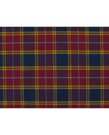 Cotton Shirting Stirling Check, Navy and Red