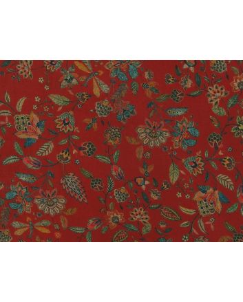 Daffodil Bliss Cotton Lawn Print, Red