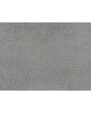 Deadstock Flat Pile Fur, Silver