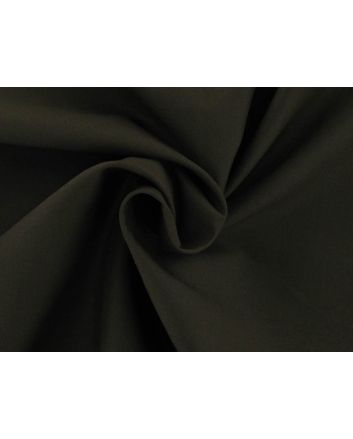 Deadstock Plain Cotton Poplin, Brown