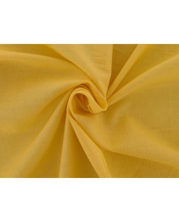 Deadstock Plain Soft Cotton, Acid Yellow