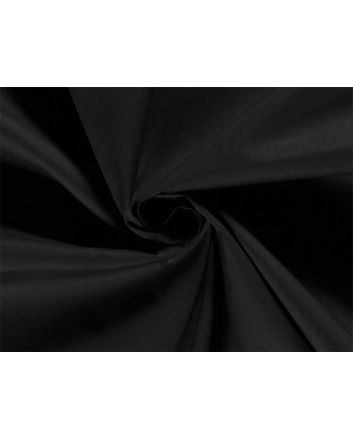 Deadstock Plain Soft Cotton, Black