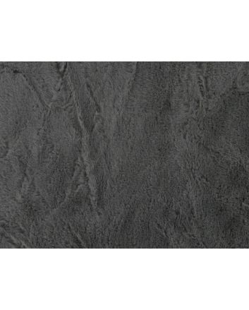 Deadstock Soft Plush Pile Fur, Graphite