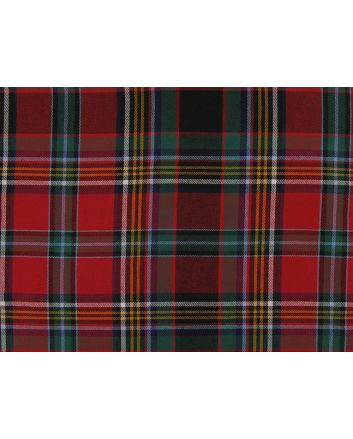 Designer Deadstock Brushed Cotton Tartan, Melrose