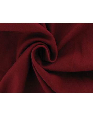 Designer Deadstock Heavy Cotton Moleskin, Wine