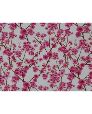 Ditsy Floral Printed Linen Blend