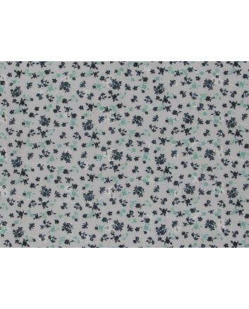 Ditsy Garden Printed Embroidered Anglaise, Mint