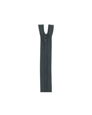 Closed End Dress Zip, 22 Inch, Grey