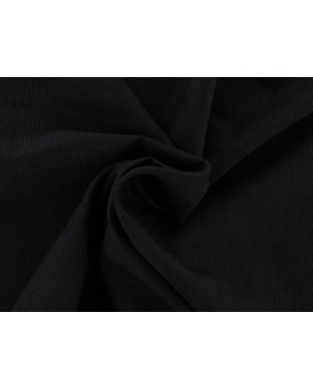 Dugdale Bros Soft Touch Wool Blend, Woven Stripe Suiting, Dark Blue