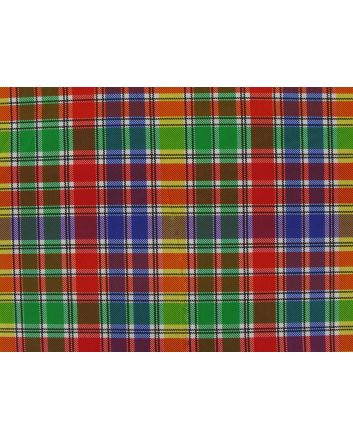 Eclectic Tartan Cotton Print Collection, Frostfire Plaid