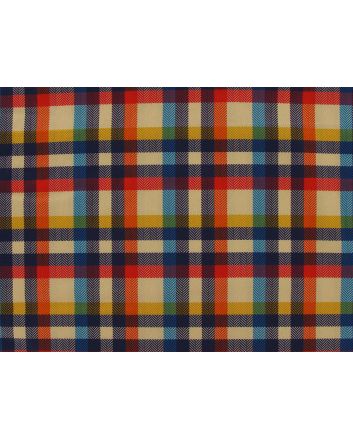 Eclectic Tartan Cotton Print Collection, Sunset Plaid