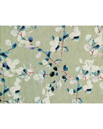 Eucalyptus Printed Linen Blend, Natural