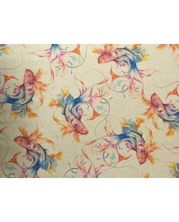 Exotic Koi Cotton Rich Panama Canvas