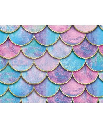 Fleece Backed Showerproof Soft Shell, Mermaid, Pink